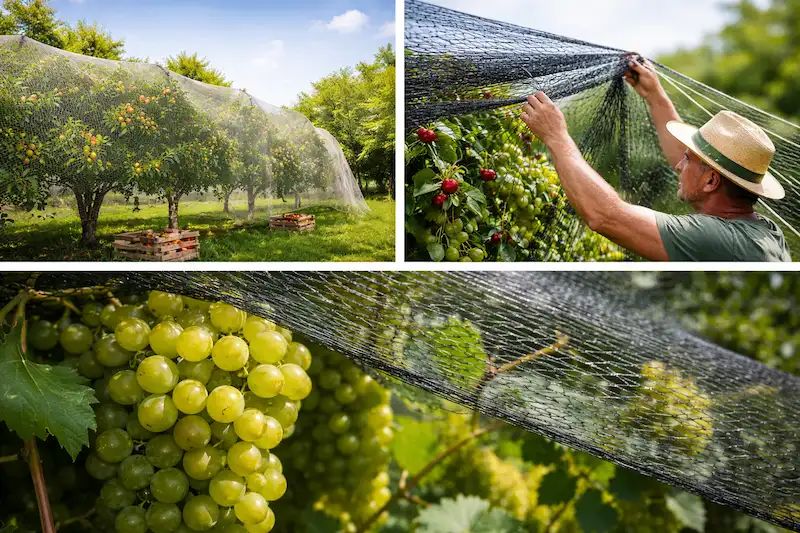 انتخاب توری ضد پرنده مناسب برای باغ و فضای باز